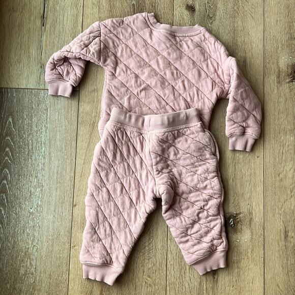 Hanna Andersson Quilted Jogger and Pullover set | Size 2 - Picture 6 of 6